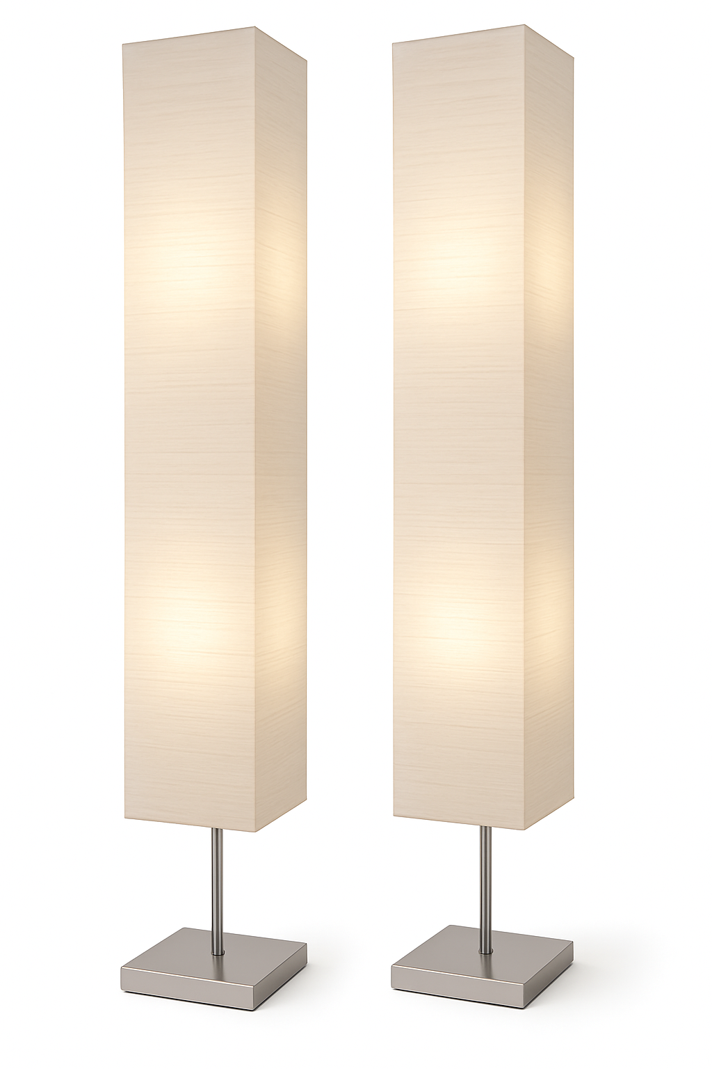 Honors Paper Floor Lamp and White Paper Shade and Foot Switch