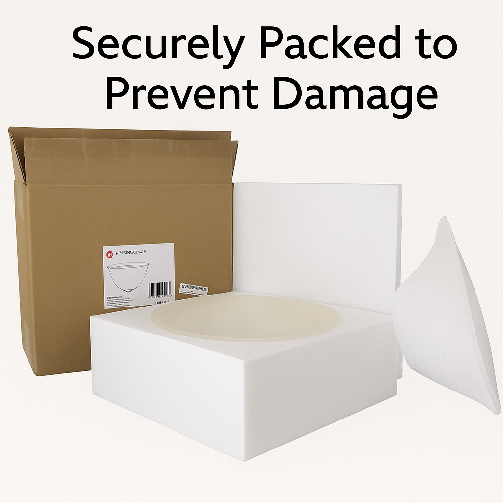 Alabaster Glass Floor Lamp Shade Replacement – 12”