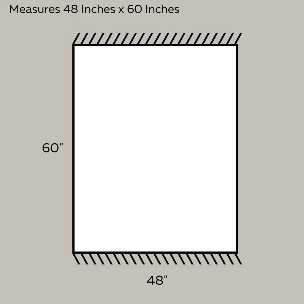 DECOR WORKS Luxurious Boho Throw Blanket Elegant, Soft Knitted Herringbone Couch Throw, Versatile 48x60, Perfect for Cozy Evenings, in Stylish Grey & Calming Blue Options