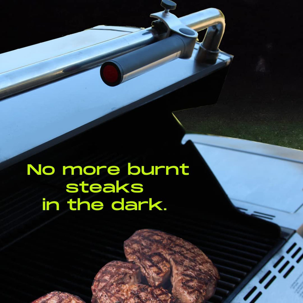 Barbecue Grill Light – Battery Operated LED with Adjustable 180° Aluminum Clamp