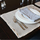 Beige Woven Placemats Set of 4