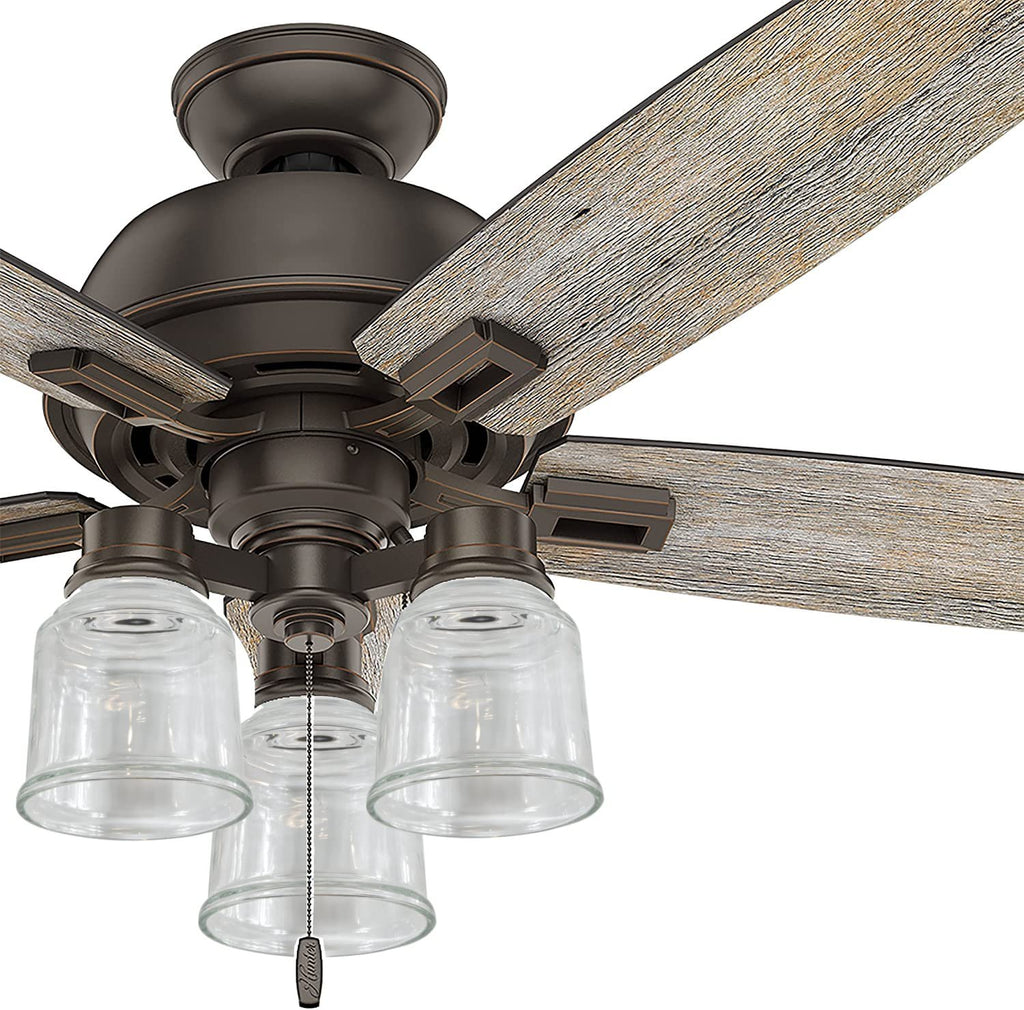 Ceiling Fan Glass Lamp Shades – 4 Pack