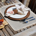 Beige Woven Placemats Set of 4