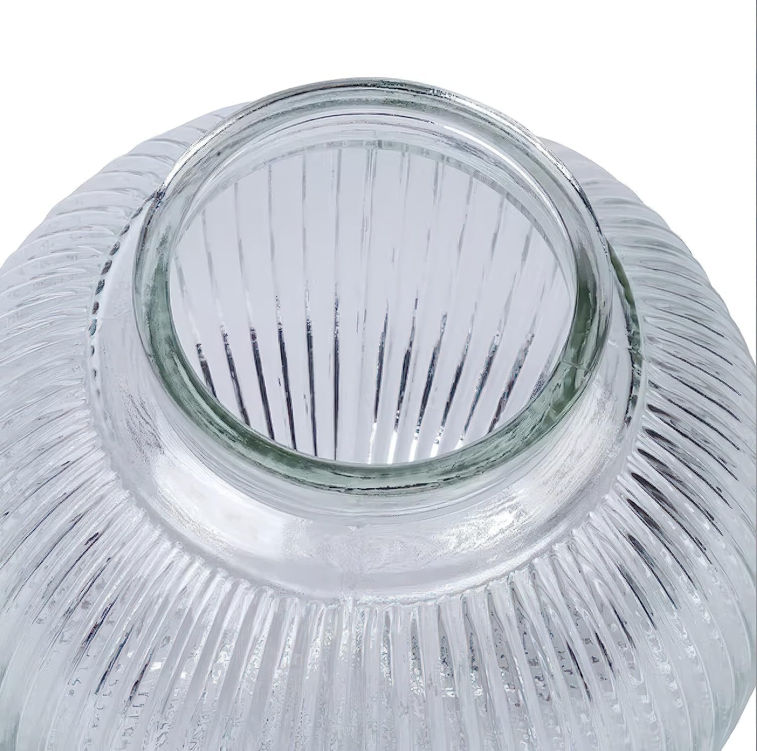 Ceiling Fan Light Covers – Opal White Glass Globes for Ceiling Fan or Flush Mount Lights – Replacement Glass Lamp Shades, Easy to Install Fan Light Globe Replacement