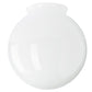 Ceiling Fan Light Covers – Opal White Glass Globes for Ceiling Fan or Flush Mount Lights – Replacement Glass Lamp Shades, Easy to Install Fan Light Globe Replacement