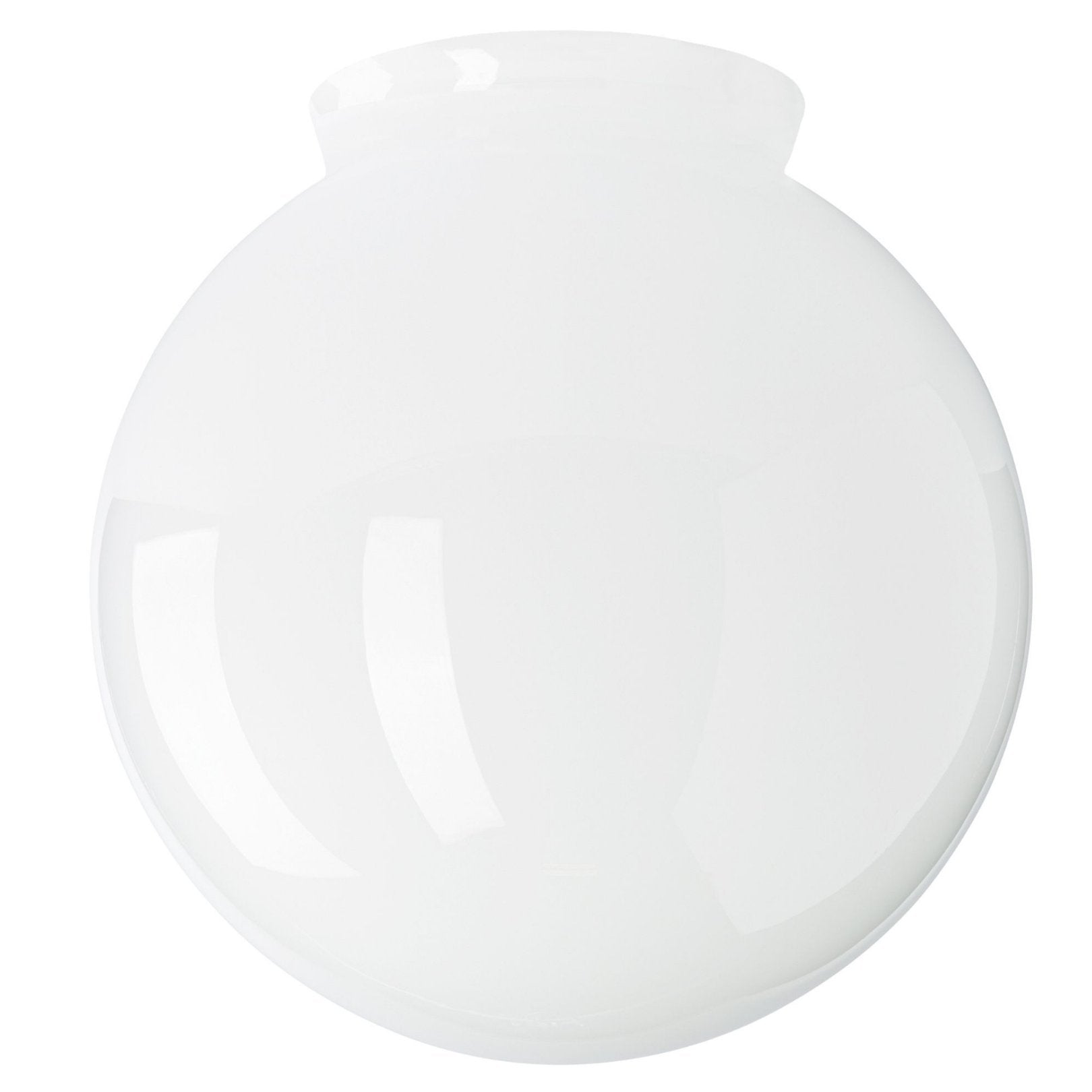 Ceiling Fan Light Covers – Opal White Glass Globes for Ceiling Fan or Flush Mount Lights – Replacement Glass Lamp Shades, Easy to Install Fan Light Globe Replacement