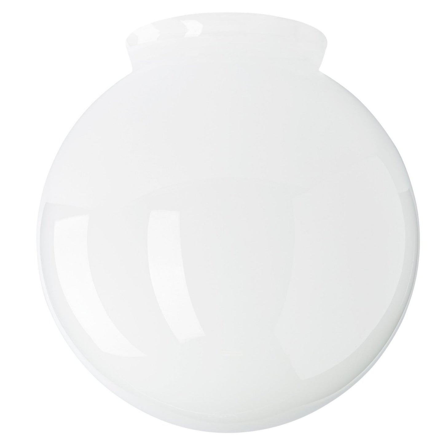 Ceiling Fan Light Covers – Opal White Glass Globes for Ceiling Fan or Flush Mount Lights – Replacement Glass Lamp Shades, Easy to Install Fan Light Globe Replacement