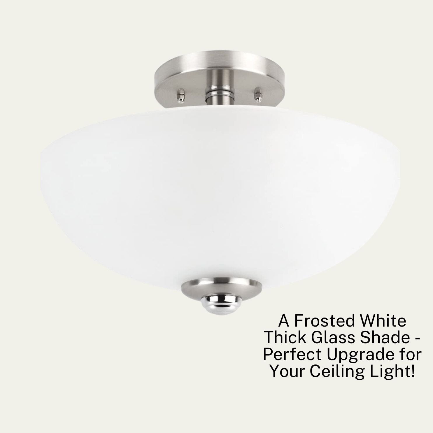 Frosted Glass for Ceiling Fan or Light Fixture
